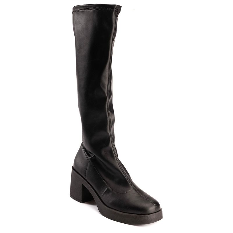 Bota-Feminina-Cano-Alto-Plataforma-Napa-Strech-Montreal-Preto