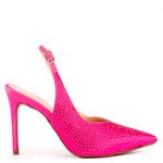 Scarpin-Feminino-Salto-Alto-Fino-Enfeites-Hot-Pink