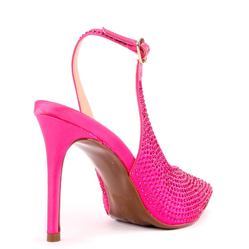 Scarpin-Feminino-Salto-Alto-Fino-Enfeites-Hot-Pink