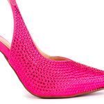 Scarpin-Feminino-Salto-Alto-Fino-Enfeites-Hot-Pink