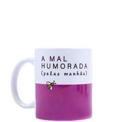 Caneca Bff Mal Humorada Faixa Roxo